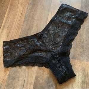 VS Vintage Metallic Lace Cheeky Panty